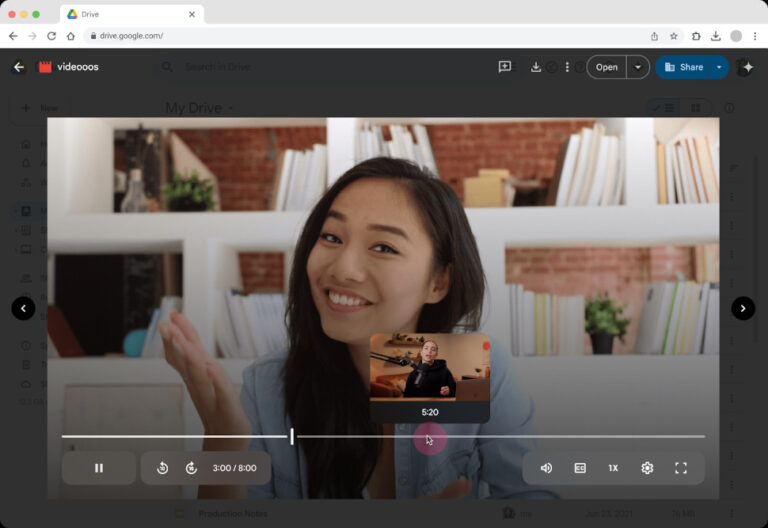 Google Drive thumbnail images