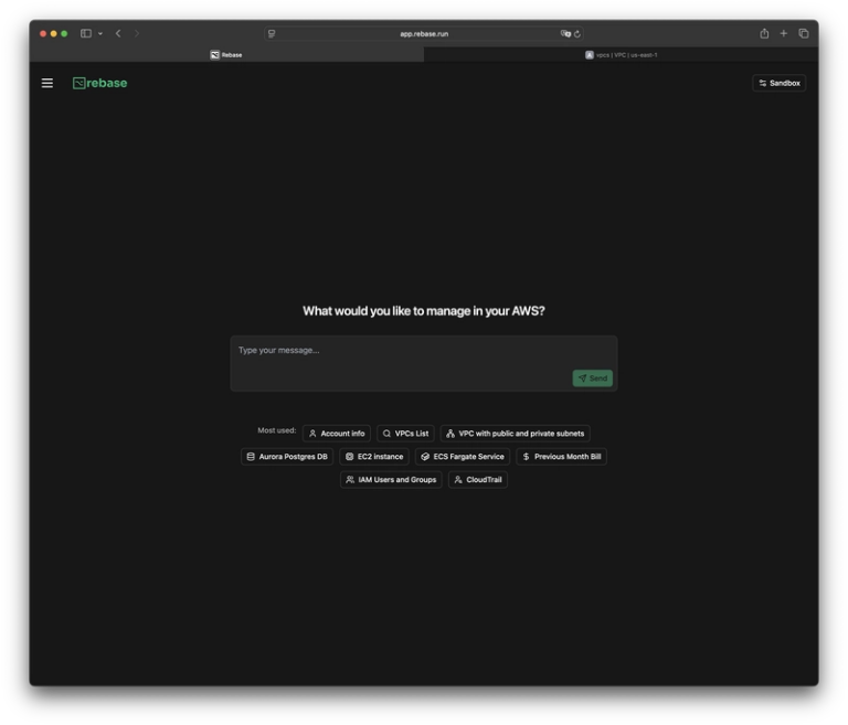Rebase app homepage after onboarding