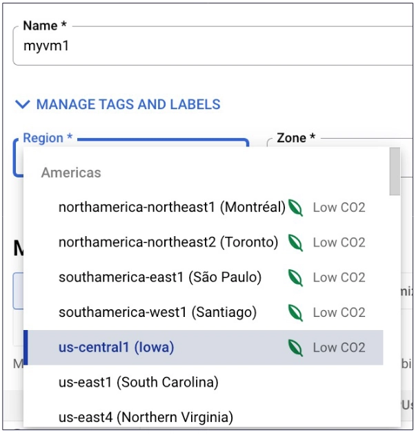 GCP-Regions
