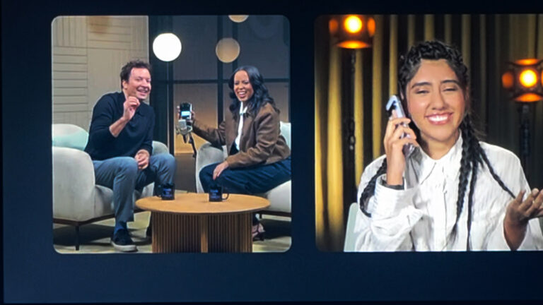 Jimmy Fallon reacts to live translation with his voice