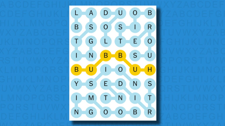 NYT Strands answers for game 539 on a blue background