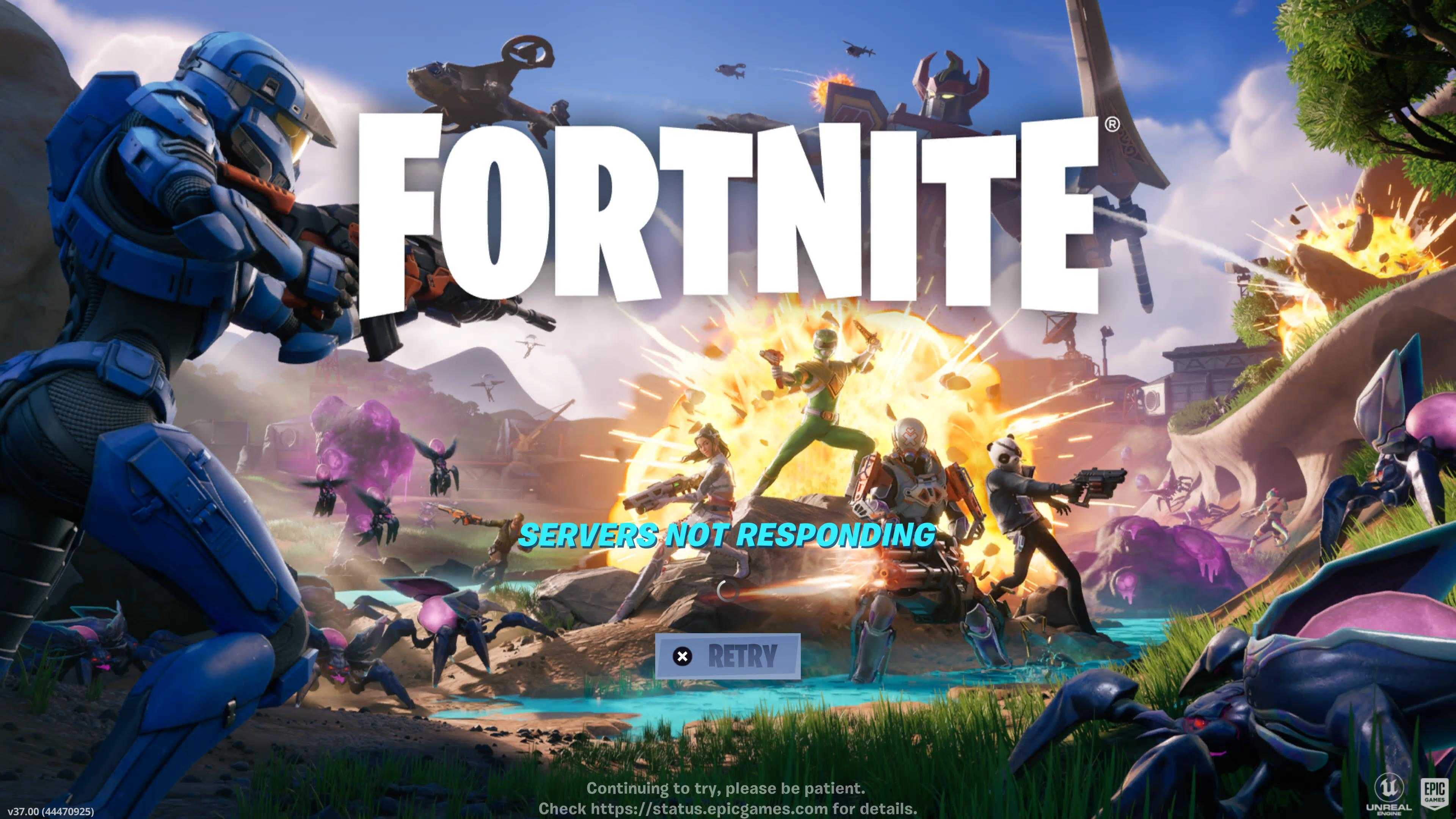 Fortnite loading screen