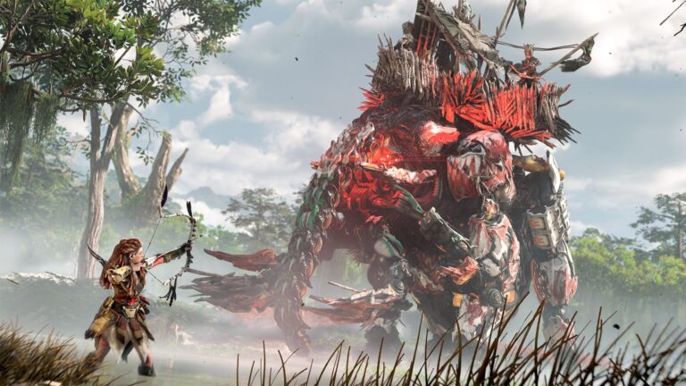 Horizon Forbidden West screenshot showing Aloy
