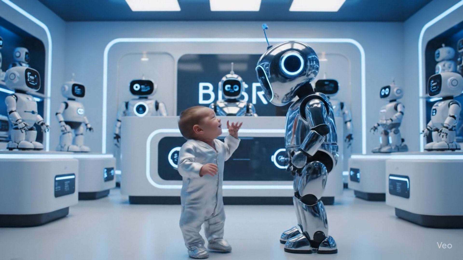 AI baby videos generated by Gemini Veo 3