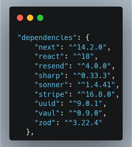 dependencies