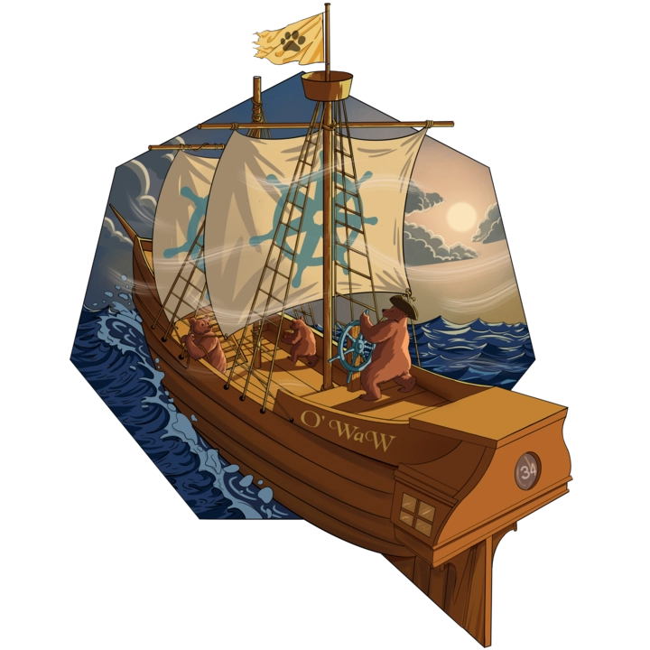 Kubernetes 1.34 logo