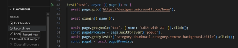 PlayWright allows you to easily record interactions on website and generates nice async code