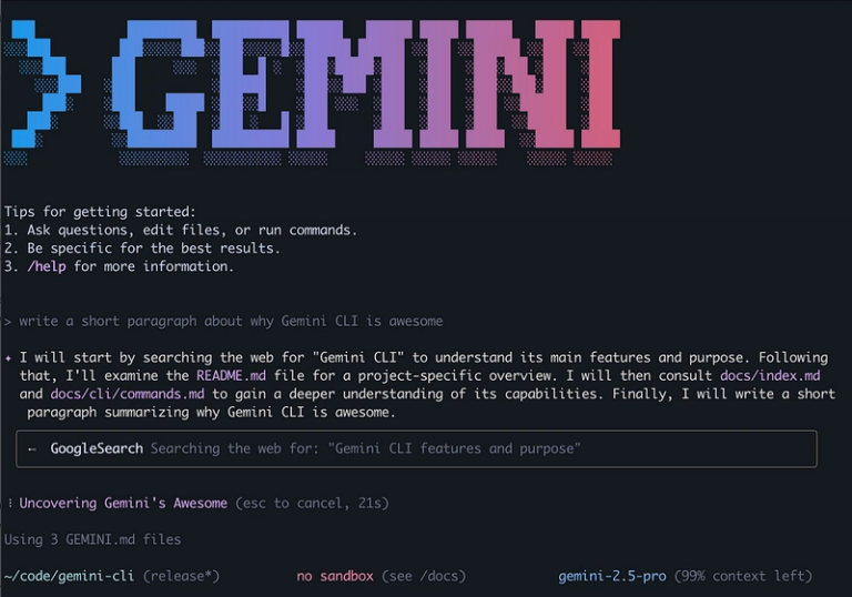 gemini-cli: el nuevo aliado para l@s devs