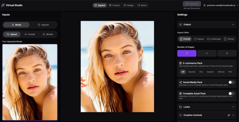 A 