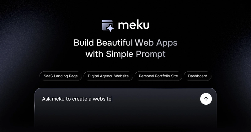 Meku - AI Web App Builder