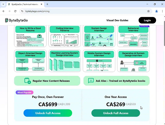 ByteByteGo vs DesignGurus.io review