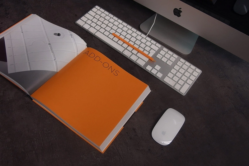 Image of a beautifully desinged keyboard