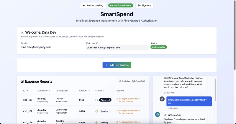 Submitting an Expense