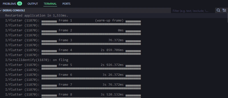 debugPrintBeginFrameBanner & debugPrintEndFrameBanner<br>