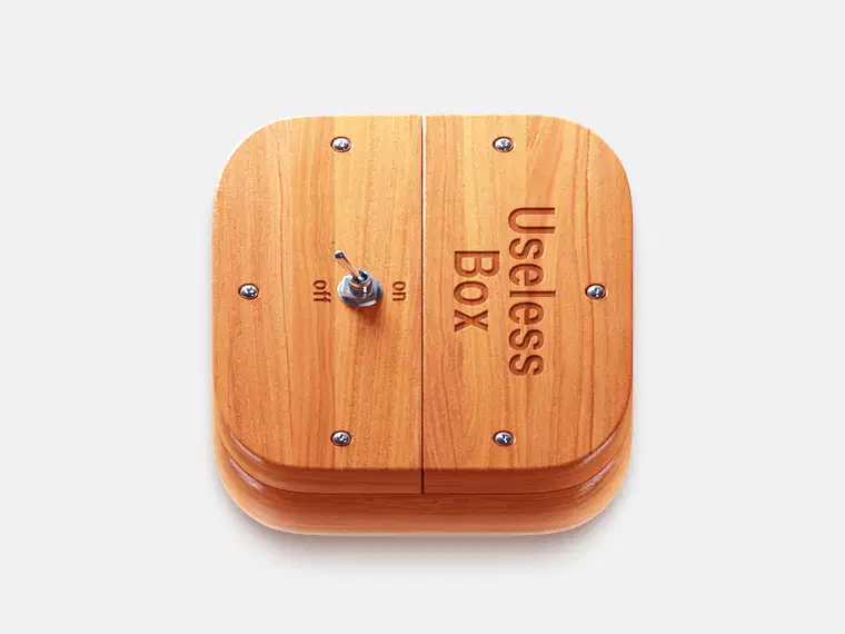 Useless Machine in action