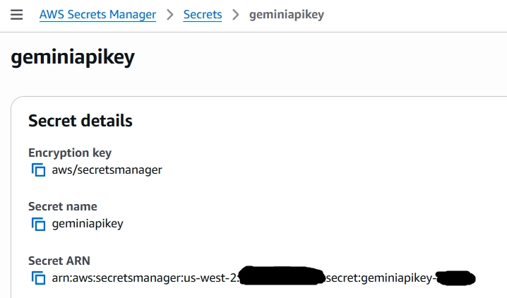 AWS Secret Manager
