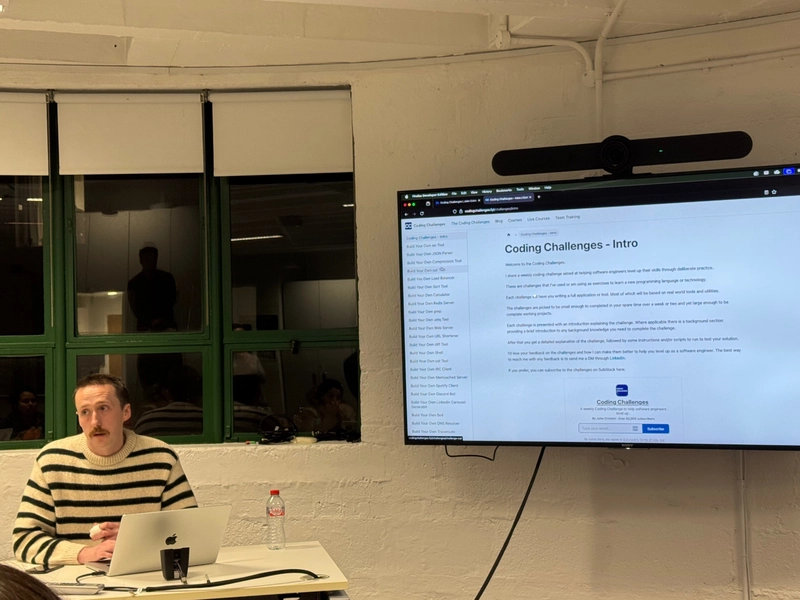 Check out John Crickett coding challenges