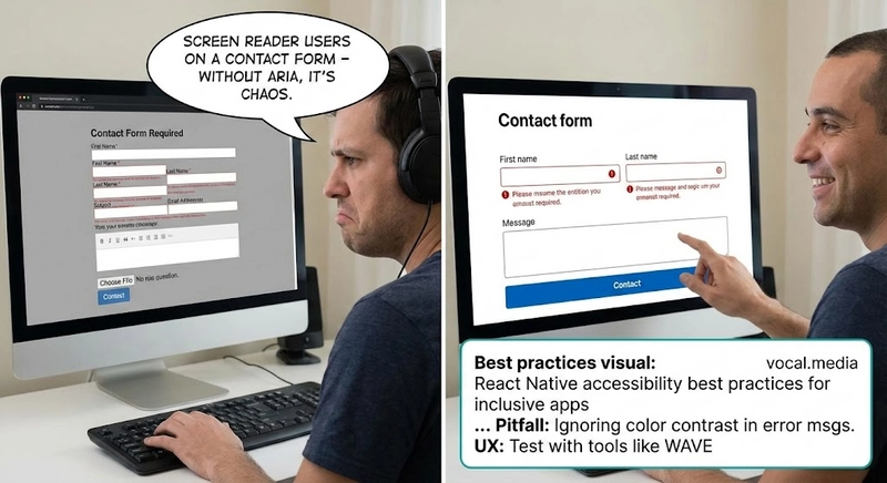 React Native accessibility best practices for inclusive apps