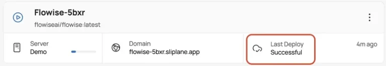Sliplane service deploy status